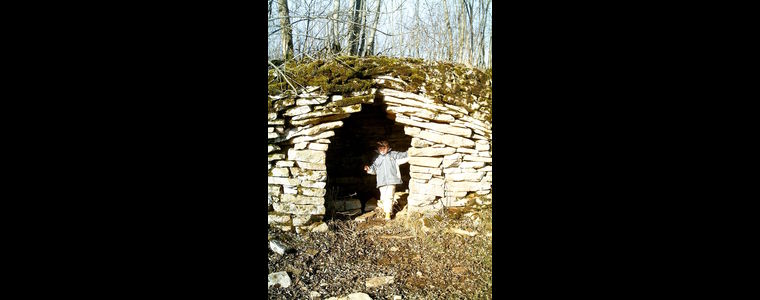 cabane de berger vers La Mare